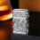 (Black Ice) Portable Metal Lighter Adjustables Windproof Butane Torch Lighter for Lighter Lover 4