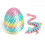 (Rainbow) 3D Printed Dragons Eggs Flexible Desk Figure Decor for Living Room Bedroom 1