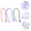 3Pz Occhiali Decorativi Silicone Assortiti 3