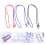3Pz Occhiali Decorativi Silicone Assortiti 4