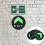 5Stk Exit Orientierung Sticker Acryl Leuchtend Boden 5