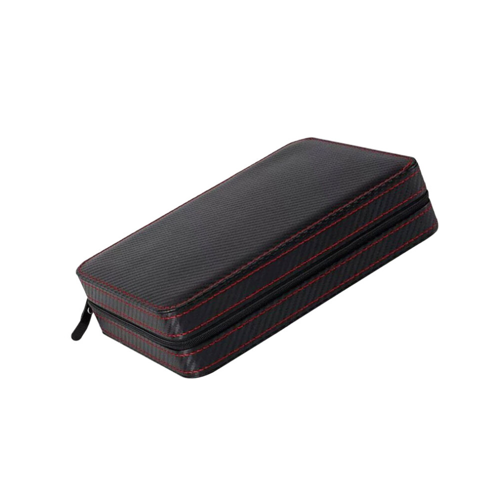 Raindrops  Storage Containers Elegant Watch Black And Red Case-image-OPC-PJFNMXW-NEW