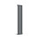 AICA (Single, 1600x236mm) Anthracite Central Heating Oval Column Radiators 1