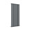 AICA (Single, 1600x590mm) Anthracite Central Heating Oval Column Radiators 1