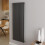 AICA (Single, 1600x590mm) Anthracite Central Heating Oval Column Radiators 4