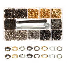 Alloy Grommet Tool Kit for Bags Assorted Color Easy Installation