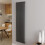 AICA (Single, 1800x472mm) Anthracite Central Heating Oval Column Radiators 4