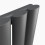 AICA (Single, 1800x590mm) Anthracite Central Heating Oval Column Radiators 5