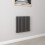 AICA (Double, 600x590mm) Anthracite Central Heating Oval Column Radiators 4