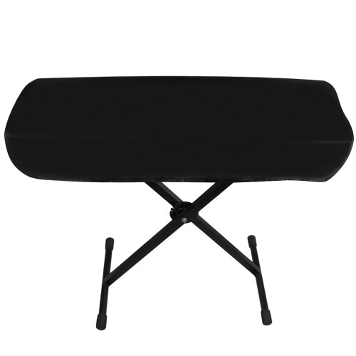 Durable Black Piano Keyboard Cover Cloth Easy-Clean Waterproof