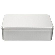 Lidded Biscuit Tin Box Für Cookies Kuchen Weißblech Einfache Anwendung