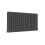 AICA (Double, 600x1003mm) Anthracite Central Heating Oval Column Radiators 1