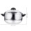 Stainless Steel Pasta Pot With Strainer Lid Lightweight Design 11