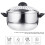 Stainless Steel Pasta Pot With Strainer Lid Lightweight Design 8