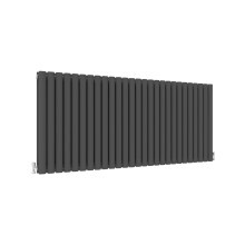 (Double, 600x1593mm) Anthracite Central Heating Oval Column Radiators