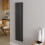 AICA (Double, 1600x354mm) Anthracite Central Heating Oval Column Radiators 4