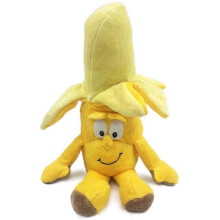 (Light Yellow) 1 Pcs Fruit Vegetables Soft Plush Toy Stuffed Doll Cute Gift for Children Kids
