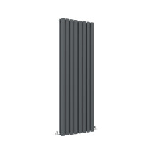 (Double, 1600x472mm) Anthracite Central Heating Oval Column Radiators