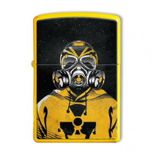 (3) Fallout Themed Lighter Windproof Butane Refillable Cool Retro Card Lighter for Men Fans Great Dad Present Idea
