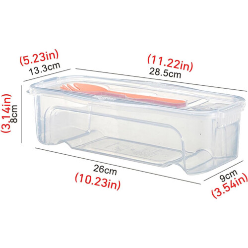 Microwave Pasta Maker Instant Pasta Cooker Spaghetti Pot One Pot Pasta Grinder 2