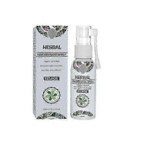 2pcs Hemorrhoid Treatment Spray Natural Herbal Essence No Stimulation Spray Size 2PCS