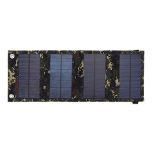 1Set 25W Camouflage Solar Charger Outdoor Portable Solar Panel Device