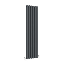 (Double, 1800x354mm) Anthracite Central Heating Oval Column Radiators