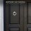 Silver Zinc Alloy European Door Knocker Classical Front Door Hardware 6