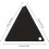 Triangular Scraper Acrylic Tool For Ski And Snowboard Portable Wax Scraper Wide Ski And Snowboard Scraper Outdoor Use 4