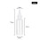 (50ml) 30pcs Plastic Squeeze Dropper Bottle 5-250ml Transparent Sharp-mouth Plastic Squeezable Sub-bottled Split 1