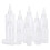 (250ml) 30pcs Plastic Squeeze Dropper Bottle 5-250ml Transparent Sharp-mouth Plastic Squeezable Sub-bottled Split 3
