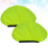 2Pcs Green Rainproof Cycling Bags Covers Waterproof Durable Material 5
