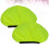 2Pcs Green Rainproof Cycling Bags Covers Waterproof Durable Material 6