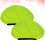 2Pcs Green Rainproof Cycling Bags Covers Waterproof Durable Material 8