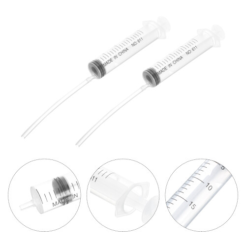 4Pcs Practical Handheld Pet Medicine Feeders Plastic Assorted Colors 2