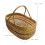 Wicker Fruit Basket Gathering Wedding Basket Vegetables Holder 3