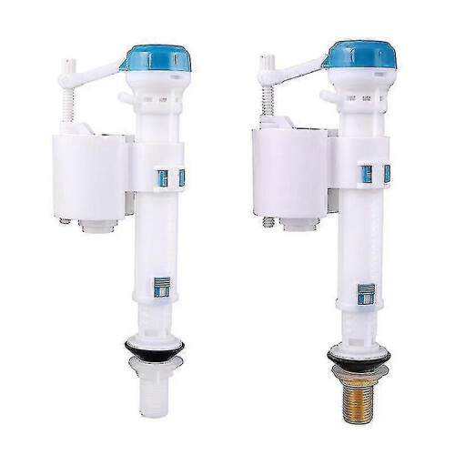 (Plastic) Adjustable Toilet Inlet Valve Flush Valves Toilet Cistern Flush Push Button Valve 1