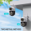 Three Lens PTZ IP Camera Outdoor 6K HD Three Screen WiFi Auto Tracking 5