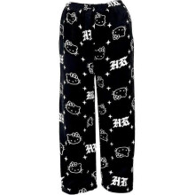 (XL, Star) WomensHalloween Cartoon Flannel Pajamas Anime Kawaii Casual Cozy Soft Home Pants Winter Warm Sleepwear Trousers