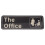 Door Informative Sign The Office Logo Text and Graphics Man 7