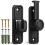 Hinged Door Latch Gate Latches For Metal Gates Lockable Portable 10