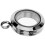 Memory Floating Charms Pendant Round Locket Stainless Steel Tray 10