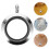 Memory Floating Charms Pendant Round Locket Stainless Steel Tray 3