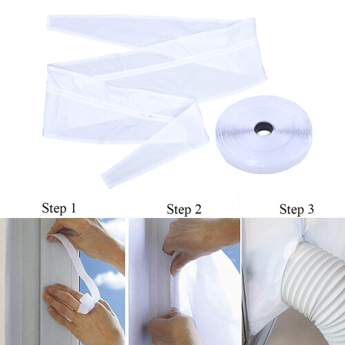 Mobile Air Conditioning Cloth Air Conditioner Seal White 2