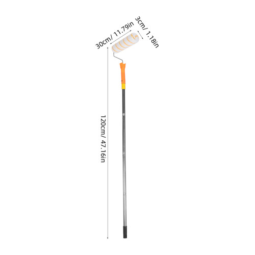 Long Handle Extension Roller Powers Rollers Cover Paint Brush 1