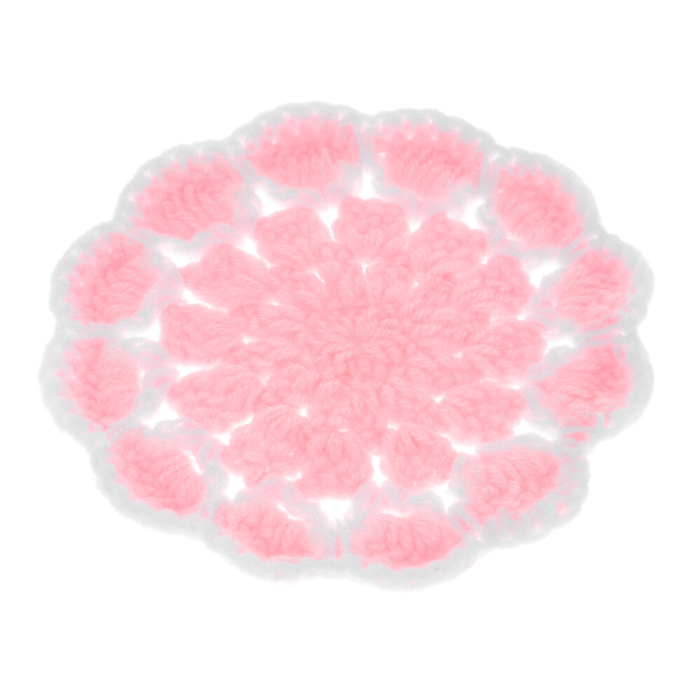 Knitted Coaster Office Crochet Heat Resistant Coasters for Drinks-image-OPC-PJFPKNF-NEW