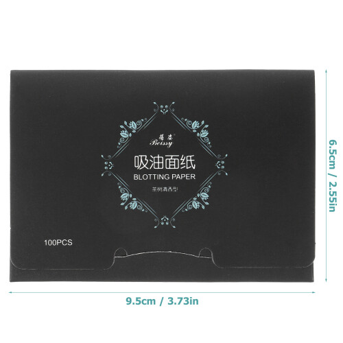 2 Boxes Oily Skin Absorbing Tissues Ultra-thin Blotting Sheets 1