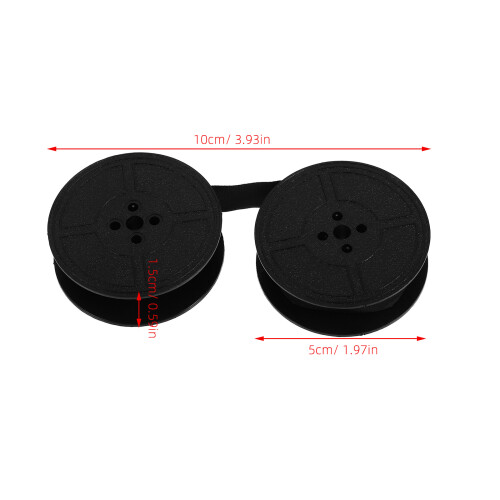 2 Pcs Typewriter Ribbon Ink Office Advertisement Printing Equipment 1