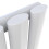 AICA (Single, 1600x236mm) White Single/Double Oval Column Radiator 5