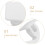 10 Pcs Radiator Pendant Hose Mounting Clip Assembly Retaining Kit 7